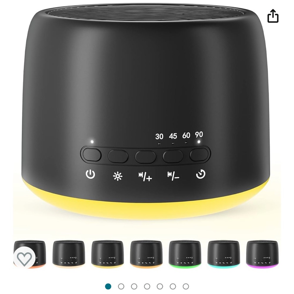 White Noise Machine (Used Once & No Box)